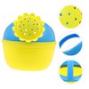 4pcs Colorful Flower-Shaped Watering Can Set for Kids - Fun Gardening Tools