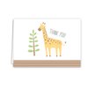 Jungle Animal Baby Thank You Greeting Cards / 36 Note Cards / 6 Child Safari Thanks Designs / 3 1/2" x 4 7/8" Baby Shower Birthday School Appreciation Cards/Made In The USA