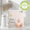 Attn: Grace Moderate Incontinence Pads for Women (28-Pack) - Discreet High Absorbency Sensitive Skin Protection | Medium Bladder Leaks or Postpartum | 100% Breathable & Plant-Based
