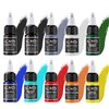 Tattoo Ink 10 Colors Set 1/2oz 15ml/Bottle Tattoo Inks Pigment Kit Superior Tattoo Supplies for Lining, Shading, Tribal, and Blending TI6003-15-10