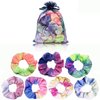 Tie Dye Scrunchies Elastics Hair Ties Cute Soft Scrunchy Hair Bands Hair Styling Accessories Party Favors for Women Girls