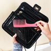 Mini Hair Combs,2 Pack Small Wide Tooth Comb Detangling Comb Hair Comb Brush for Women Portable Travel Shower Comb for Curly Long Wet Dry Hair - Best Styling Comb for Reducing Hair Loss (Pink)