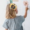 AsggBah 3pcs Back to School Pencil Bow Hair Clips Colorful Grosgrain Hairgrips Alligator Clips for First Day of School Toddler Kids Kindergarten Pupils Students Hair Accessories