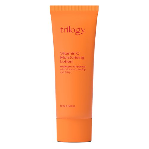 Trilogy Vitamin C Moisturising Lotion, Brightens & Reduces Fine Lines With Daisy Extract & Rosehip Seed Oil, 1.69 fl oz