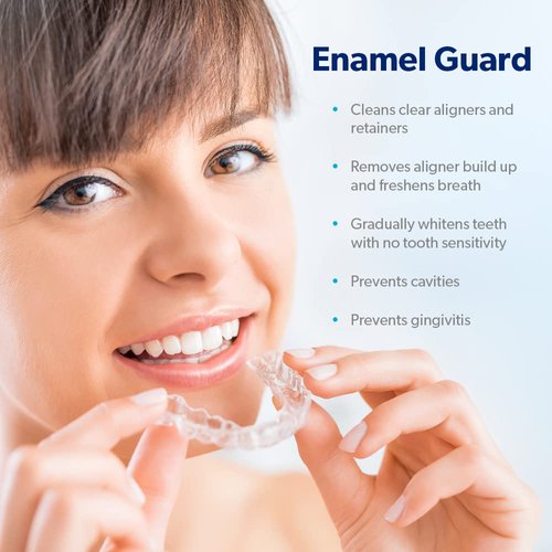 EverSmile AlignerFresh Enamel Guard Aligner Cleaner and Whitener, Aligner Cleaner Foam with Enamel Protection, Strengthens and Protects Teeth, Clear Aligners and Retainer Cleaner