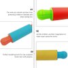 4pcs Clay Rolling Pin Soft Clay Plasticine Dough Modelling Roller Sticks Children Clay and Dough Playing Tools Kids Playdough Kit