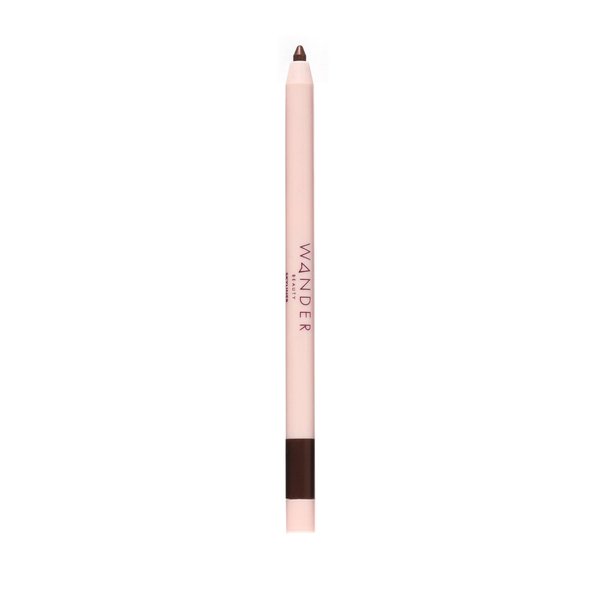 Wander Beauty Skyliner Automatic Gel Eyeliner (Tan Line) - Smudge Proof Retractable Gel Liner - Precise Application With Built-In Eye Pencil Sharpener - Intense Pigment Gel Eyeliner Pencil- 0.01 fl oz