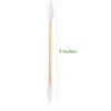 2400pcs Precision Tip Cotton Swabs for Makeup, Bamboo Sticks and Double Pointed