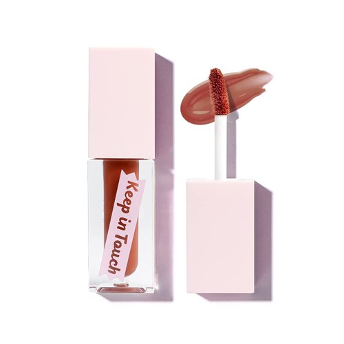 KEEPINTOUCH Jelly Plumper Tint | Non-Sticky, Long-Lasting Lip Gloss | Vegan and Cruelty-Free Korean Lip Tint (Espresso Martini)