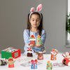 ZOIIWA 16 Pack Christmas Arts and Crafts Create Your Own Christmas Crafts Using Cups Christmas Theme Craft DIY Kit Xmas Holiday Paper Cup Art Kit Xmas Art Supplies