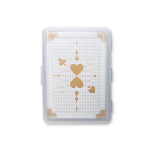 Weddingstar Classic Gold Hearts Playing Cards with Case