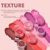 YOUNG VISION Lip & Cheek Pudding Pot – Multi-Use Soft Matte Blush, Buildable Lightweight Formula for Lips and Cheeks, 5g