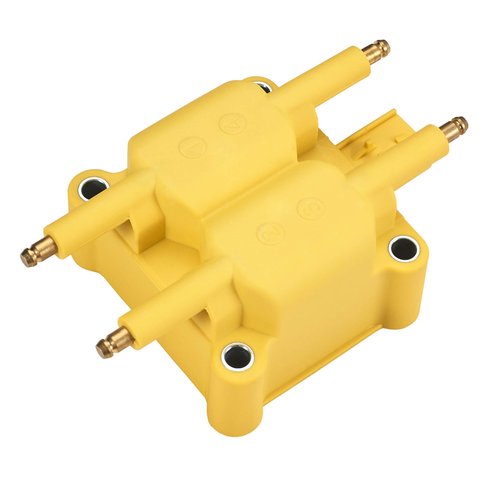 ENA Yellow Ignition Coil Pack Compatible with Chrysler Dodge Jeep Eagle Plymouth Mitsubishi Neon ...