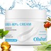 OHEURL Urea Cream 40 Percent with 2% Salicylic Acid Plus Hyaluronic Acid for Dry Cracked Feet Maximum Strength Advanced Intensive Callus Cream for Rough Skin - Cracked Heel Cream 5.29 fl.oz