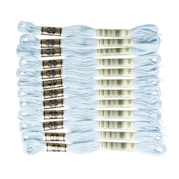 DMC 6-Strand Embroidery Cotton Floss, Ultra Very Light Blue