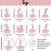 8 Pcs Fairy Honeycomb Centerpieces Fairy Centerpieces for Tables Fairy Birthday Baby Shower Party Decorations Fairy Themed Party Decor Supplies