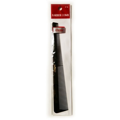 Annie Barber Comb 7 1/2In Black