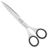 ALLEX Japanese Office Scissors for Desk, Medium 6.5" All Purpose Scissors, Made in JAPAN, All Metal Sharp Japanese Stainless Steel Blade with Non-Slip Soft Ring, Black