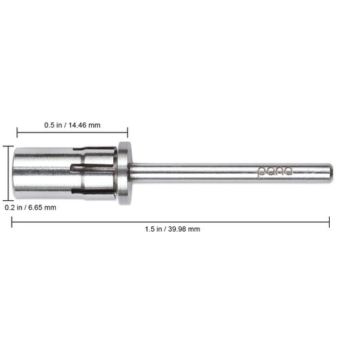 Pana® Loxo Silver Easy-Off Mandrel Bit 3/32" Shanks- For Nail Drill/File (Quantity: 2 Pieces) **Made in USA**