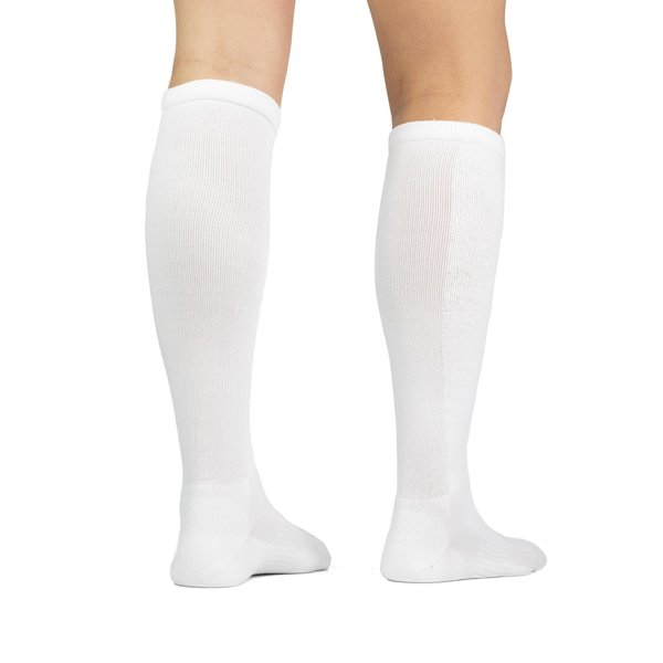 FoxRiver unisex adult Fatigue Fighter Medium-weight Work Over-the-calf hiking socks, White, Medium US