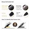 YILITE Clip in Hair Extensions 100% Remy Human Hair 8Pcs 120 Gram Double Weft Straight Real Human Hair Straight Clip in Hair Extensions for Women (20inches #2 Darkest Brown)