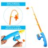 Toddler Toy Kids Magnetic Fishing Rod Toy: 6pcs Plastic Fishing Toy Pole Floating Fishing Game Rod Bathtime Carnival Toddler Education Teaching Toy (Random Color) Toddler Tub Toys