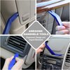 GLK Auto Trim Removal Tool Set, 5pcs Plastic Pry Tool Kit, Auto Trim Tool, Prying Tool, Car Door Panel Clip Revmoal Tool, Fasteners Remover