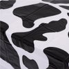 Cow Print Tablecloth (Pack of 6) 54 x 72 Inch Tablecloths for Farm Animal Themed Parties, Birthday Party Supplies and Picnic Table Covers, (Black and White)