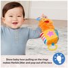 Ms. Rachel Official Herbie Sensory Take-Along Toy, Baby Swing & Baby Stroller Teething Toys w/Rattle & Clip, Toddler Toys for Girls & Boys Ages 3 Months to 1+