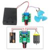 WayinTop 3pcs PWM Low Voltage Motor Speed Controller DC 1.8V 3V 5V 6V 12V 2A 1803BK 1803B Adjustable Driver Switch with Speed Control Knob (Pack of 3)