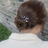 5 PCS Acrylic Cuff Hair Ties Acrylic Ponytail Holder Headband Elastics Scrunchies Hair Bands Hair Clip Barrettes Hair Accessories for Women Girls