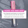 Lime Crime Venus Pigmented Liquid Eyeliner with Precision Brush, Misty (Cool Gray) - Ultra Matte Water-Based Formula is Long-Lasting, Smudge-Proof & Quickly Dries - Vegan & Cruelty-Free