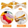 16PCS Velvet Hair Bows for Girls 4 Inch Velvet Bows Hair Clip Barrettes Hair Accessories Ponytail Pigtail Bows for Baby Girls Kids Teens