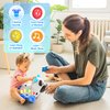 ToddlerCley Musical Toys 1 Year Old Boy Girl, Bilingual Cow Baby Toy for 6-12-18 Months, Learning Toddler Toys for 1 + Year Old Gift, 1st Birthday Gifts, Crawling Walking Toys 7 8 9 Month