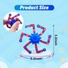 Christmas Stocking Stuffers for Kids Transformable Fidget Spinners,9Pcs Funny Sensory Fidget Toys Deformable Chain DIY Robot Spinner,Fingertip Stress Relief Gyro Toy Christmas Party Favors Toy