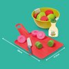 Casdon Joseph Joseph Toys - Chop2Pot - Super Safe Kitchen Playset for Kids with Foldable Chopping Board & Choppable Play Food - For Children Aged 2+