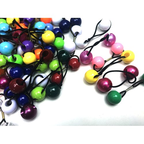 Crispy Collection Hair Accessories for Girls Assorted Elastic Ponytail Holders Hair Tie (100 Pieces)