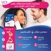 VCF Vaginal Contraceptive Film with Spermicide, 1 Box of 9 Prevents Pregnancy, Nonoxynol-9 Kills Sperm on Contact, Hormone-Free, Easy to Use, Unnoticeable, 9 Total