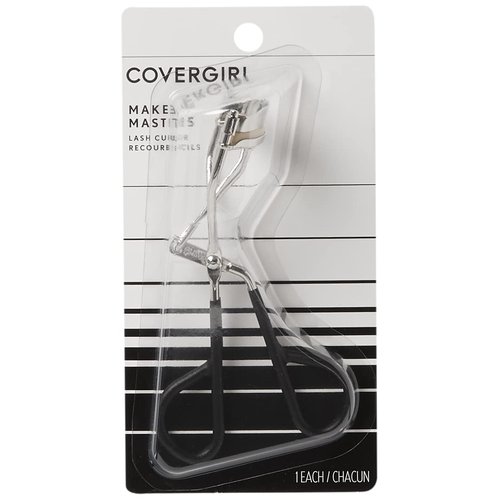 COVERGIRL Makeup Masters Eyelash Curler, Easy to Use, High Drama Lashes, 1 Count, Gentle and Easy Way to Curl Lashes, High Impact Lashes, Eye-Opening Effects