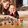 Vicketoy 8 Pack Christmas Wind Up Toys Assortment, Mini Jumping Walking Clockwork Toys for Christmas Party Favors Goody Bag Filler Christmas Stocking Stuffers (#B)