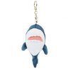 Zitokin Shark Plush Keychain Toys for Kids, 6" Inch Stuffed Shark Plushie Backpack Purse Pendant Doll Gift for Girls Children (Deep Blue)