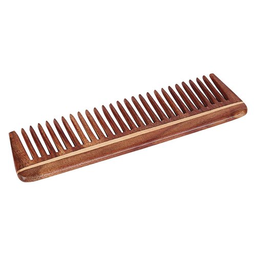 Svatv Handcrafted Rosewood Comb For Detangling Hair For Thick, Curly And Wavy Hair, Non-static An...