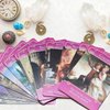TWWDE AUG Oracle Cards Deck,The Romance Angels Tarot, 44 Tarot Oracle Deck,Love Oracle Cards,Tarot Cards with Guide Book, Oracle Cards Deck,Tarot Cards Set,Keywords, Yes or No(Romance Angels)
