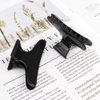 Ondder Black Butterfly Hair Clips for Styling, Cutting, Coloring - Pro Salon Clamps and Claws Hair Accessories