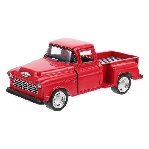 Toddmomy Vintage Decor Vintage Toys Christmas Pickup Truck Alloy Pickup Car Vintage car Model Pickup car Figurine Children Miniature Truck Models Miniature Old Vintage Toys Children Toys Kids Toys