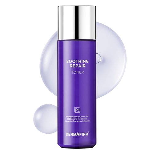 DERMAFIRM Soothing Repair Face Toner R4 | Hydrating Moisturizing & Soothing Toner for Skin Troubles w/Eucalyptus, Peptide & Collagen | Gentle for All Skin Types No Animal Trials No Paraben 6.76 fl oz
