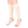Doc Miller Calf Compression Sleeve 1 Pair 15-20 mmHg Firm Support Graduated for Sports Running Recovery Shin Splints Varicose Veins (Pale Skin, M)
