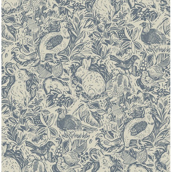NuWallpaper Blue Terrene Peel and Stick Wallpaper (NUS3622)