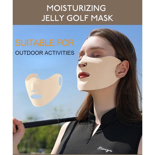 FDA cleared Golf Sunscreen Patch,UV Face Mask,sunscreen patches, with Skincare IngredientsSuitable for Outdoor Sports, Beach, Cycling, Mountain Climbing - 5PCS