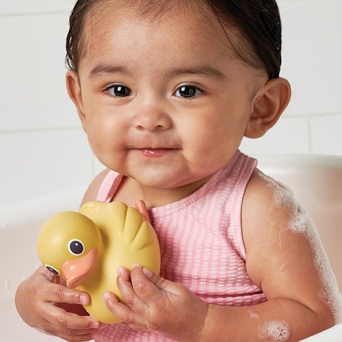 Itzy Ritzy Ducky Family - Set of 3 Duck Floating Bath Toys with Watertight Design (Duck)